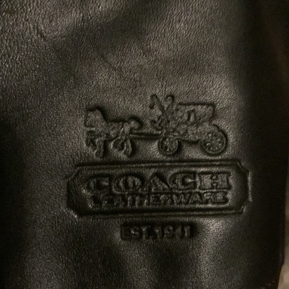 Coach vintage women brown and Tan Signature Pattern Boots Sz 7. Good condition. - Picture 7 of 11